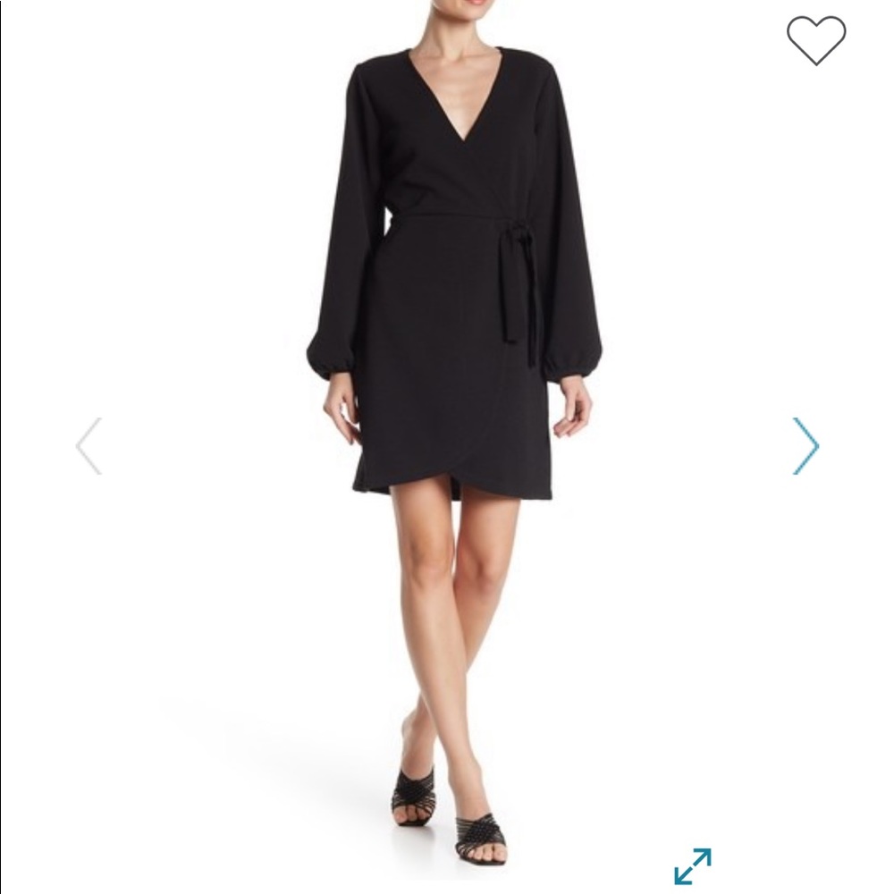 Madewell Nordstrom wrap bubble dress